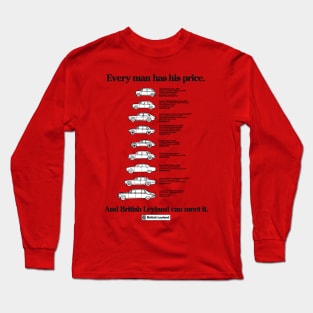 1970s BRITISH LEYLAND ADVERT Long Sleeve T-Shirt